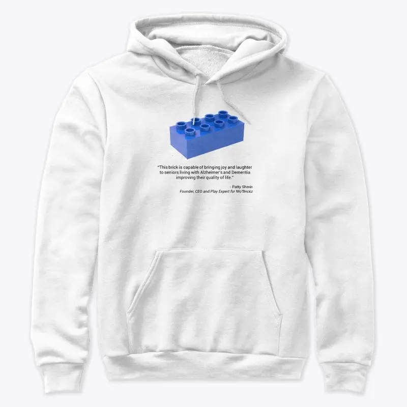 Bricks Bring Joy! Blue w/ Black Text